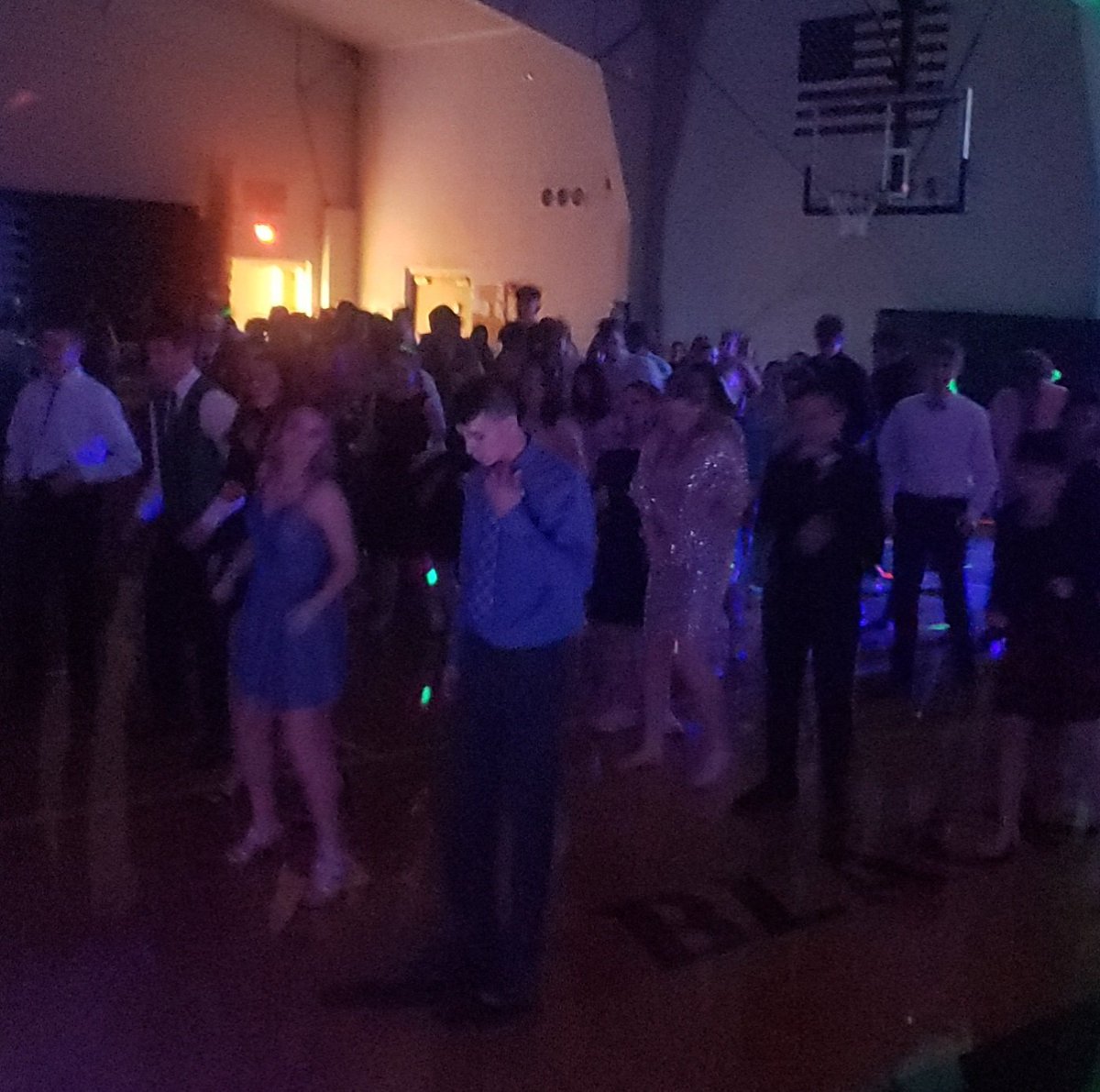 Approximately 100 Pettisville High School students and guests kick up their heels at the 2022 Homecoming Dance following a last second boys basketball victory over Liberty Center.  Thanks to Student Council for their work hosting the dance.