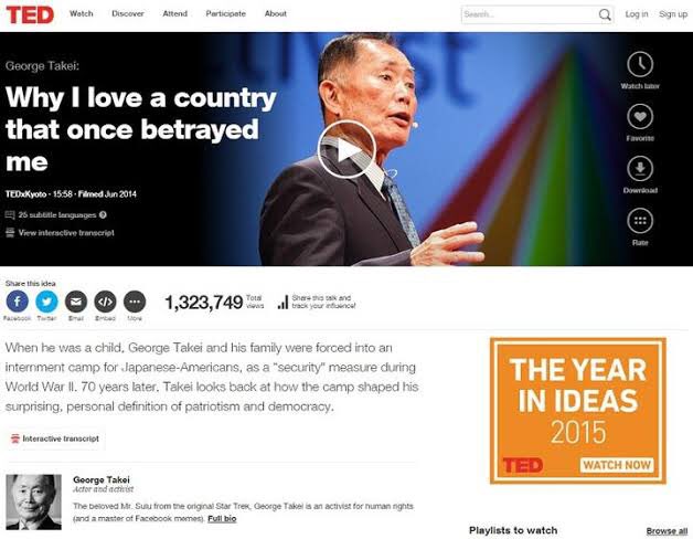 Good morning world 🌤

Years ago, George Takei san said 

"Being an American is not just for some people, that race is not how we define being an American."

"They left for me a legacy."

"I am a proud American."

I say
God bless America, God bless World and...Have a good day☀️