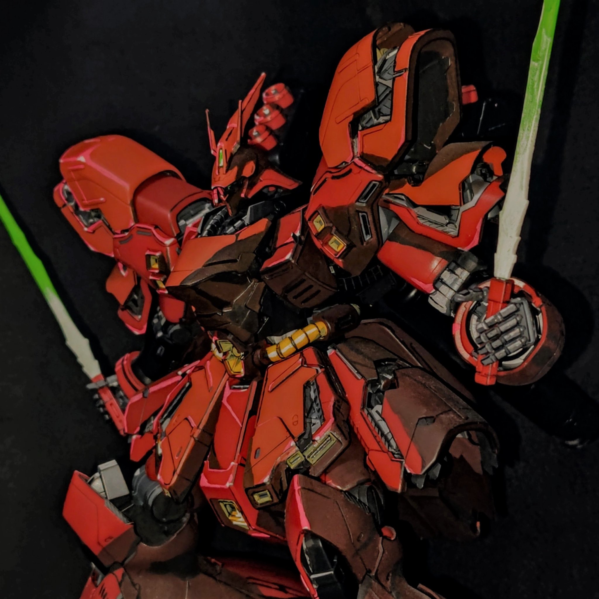 MGザクのアニメ塗り MGザクⅡF2 リペイント｜taraoさんのガンプラ作品｜GUNSTA