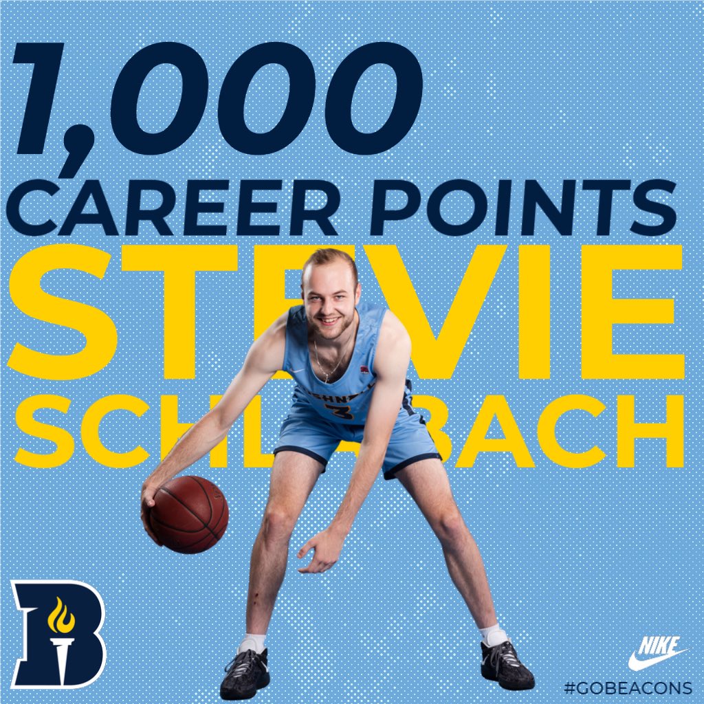 STEVIE SCHLABACH‼️
1️⃣0️⃣0️⃣0️⃣ Career Points‼️
#gobeacons #family