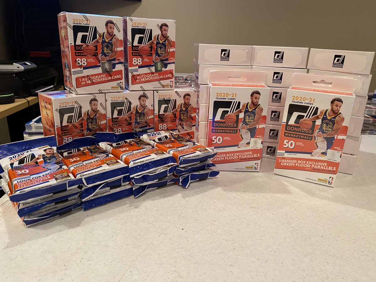 TimColSanders's tweet photo. @CardPurchaser Breaking some 2020-21 Donruss this coming week.  Auctions ending this Sunday with break happening this Thursday!  https://t.co/O7Ddrnq4DZ https://t.co/y7QXPA2pad
