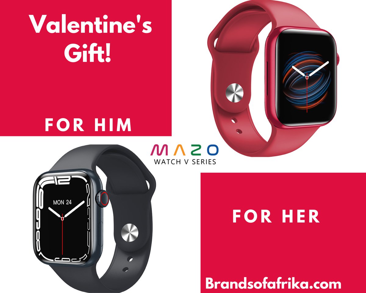 zonkezakhe_M's tweet photo. Are you still not sure what to get your person on #ValentinesDay?

Surprise them with a technologically advanced #MaZoWatchVSeries

Get it on https://t.co/OLUxhvWg19 for only R1499, free delivery nationwide. 

Available in Black, Blue, Green, Grey, Red or Pink.
 
#BrandsOfAfrika https://t.co/DHexlOIHE5