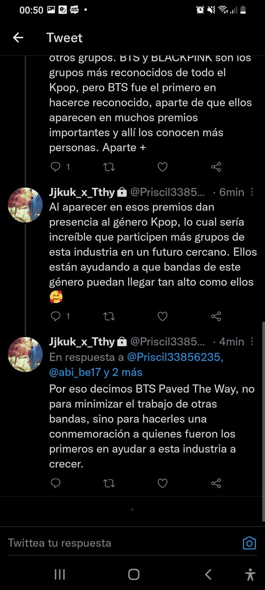 Bu77erfly2's tweet photo. Explicación de por qué BTS PAVED THE WAY https://t.co/gUZA8SzPEX
