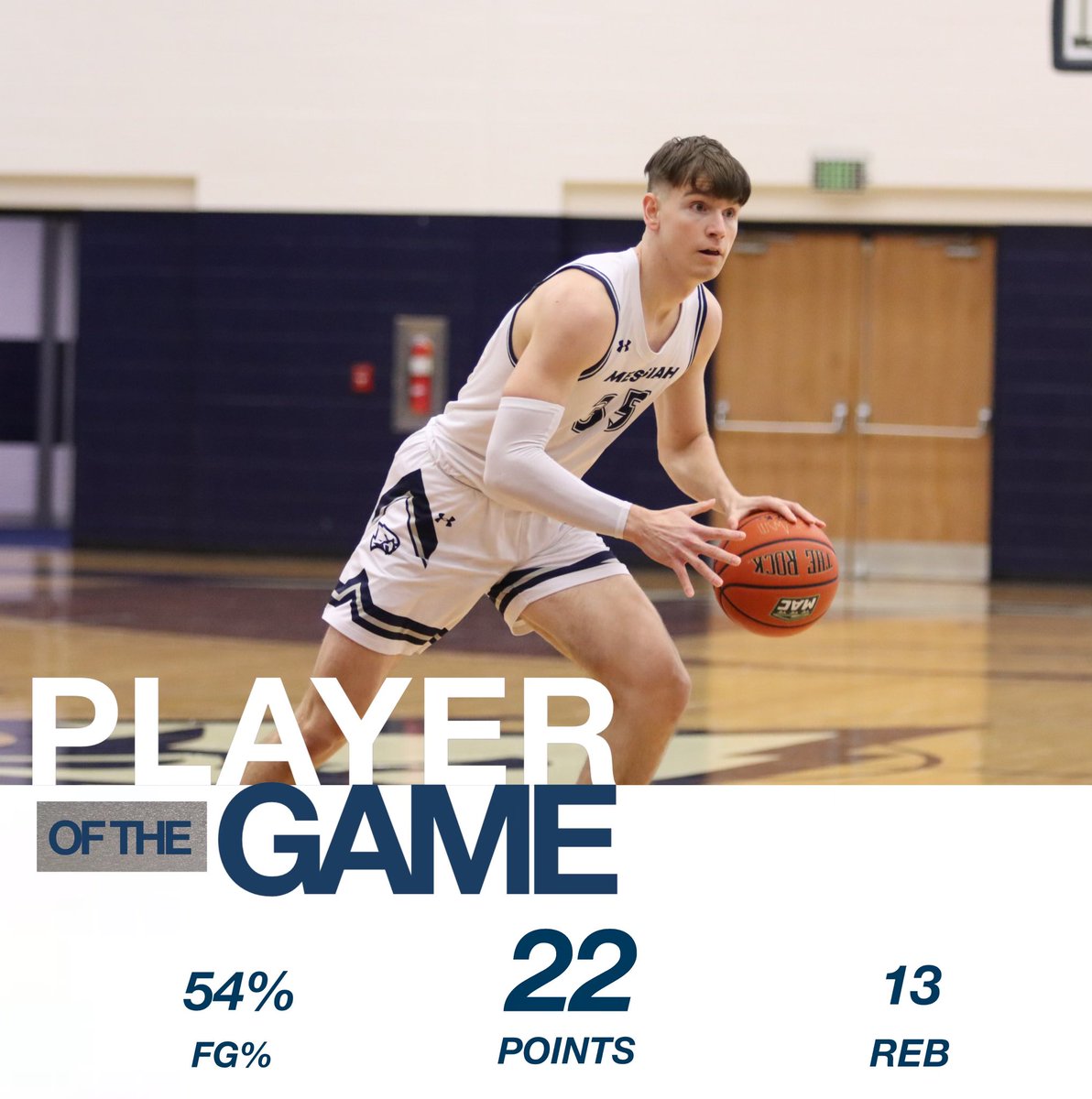 MessiahMBB's tweet photo. Huge performance from the senior @TPenley35! #GoMessiah #MessiahMBB https://t.co/PfUvgUkjxB