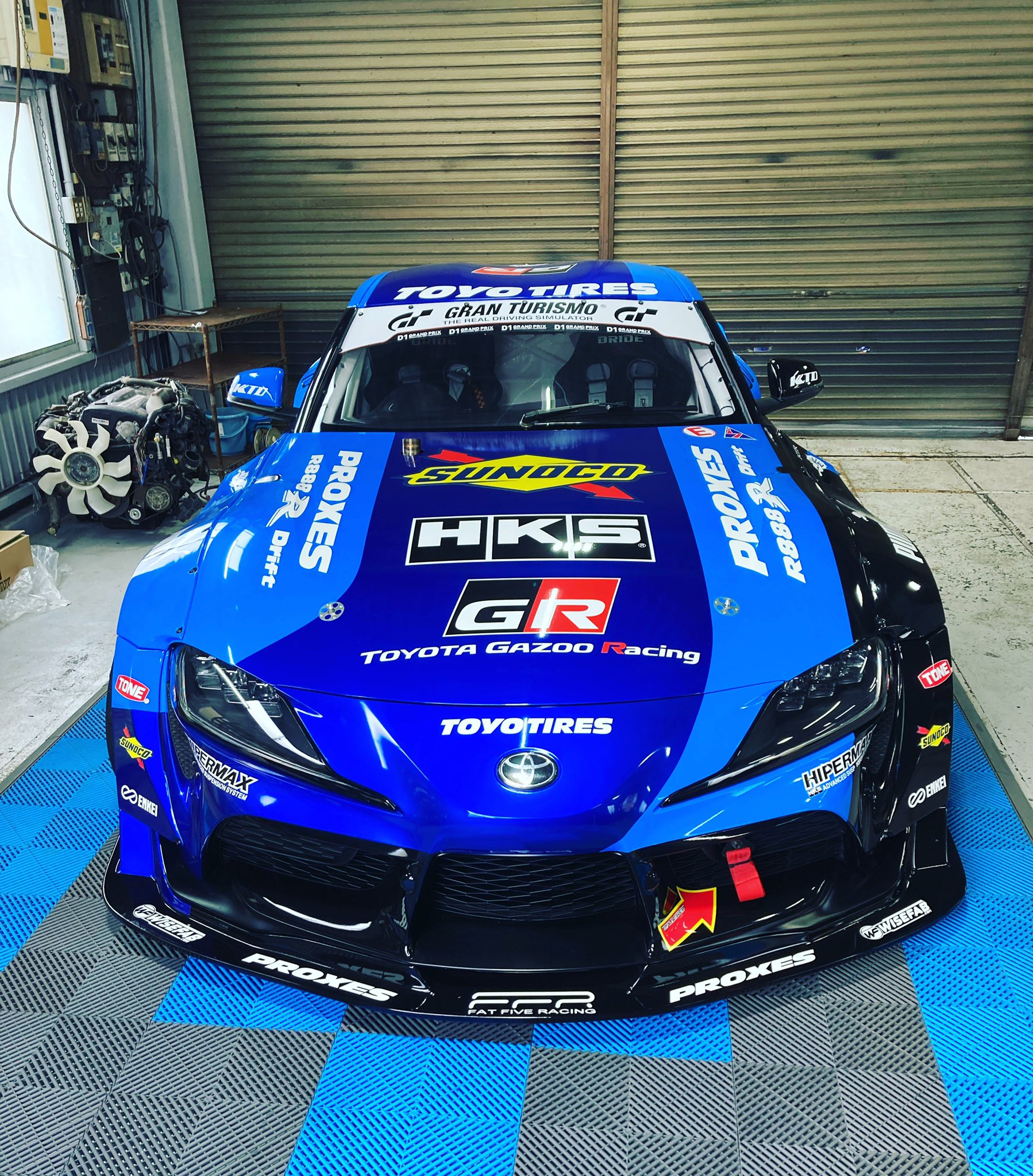 ラジコン ヨコモ ボディ A90スープラ 松山北斗