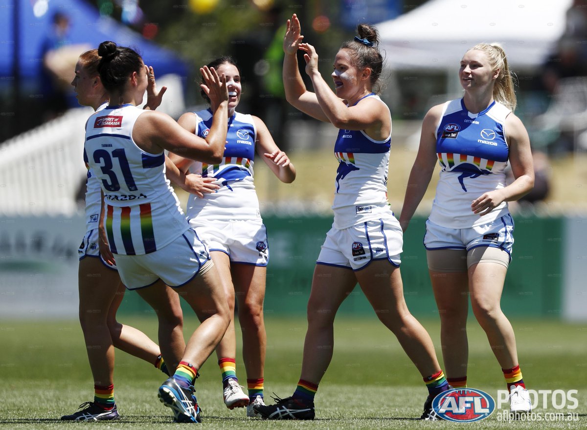 AFL Women's (@aflwomens) on Twitter photo North are back on the winners list πͺ
FT: @NorthAFLW 7.12 (54) defeat <a href="/GWSGIANTS/">GWS GIANTS</a> 4.3 (27).
#AFLW | #AFLWPride | #AFLWNorthGiants North are back on the winners list πͺ
FT: @NorthAFLW 7.12 (54) defeat <a href="/GWSGIANTS/">GWS GIANTS</a> 4.3 (27).
#AFLW | #AFLWPride | #AFLWNorthGiants