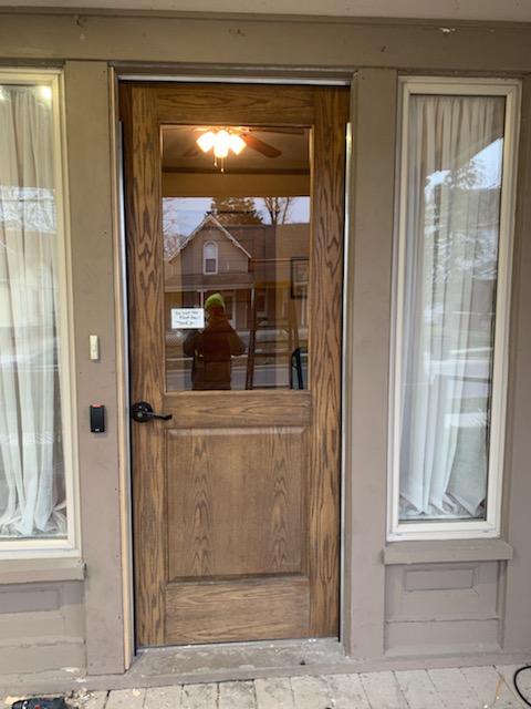 Repairs of the front door at the Chapter House as par of our Spring Renovation Project.

More to come, stay tuned...