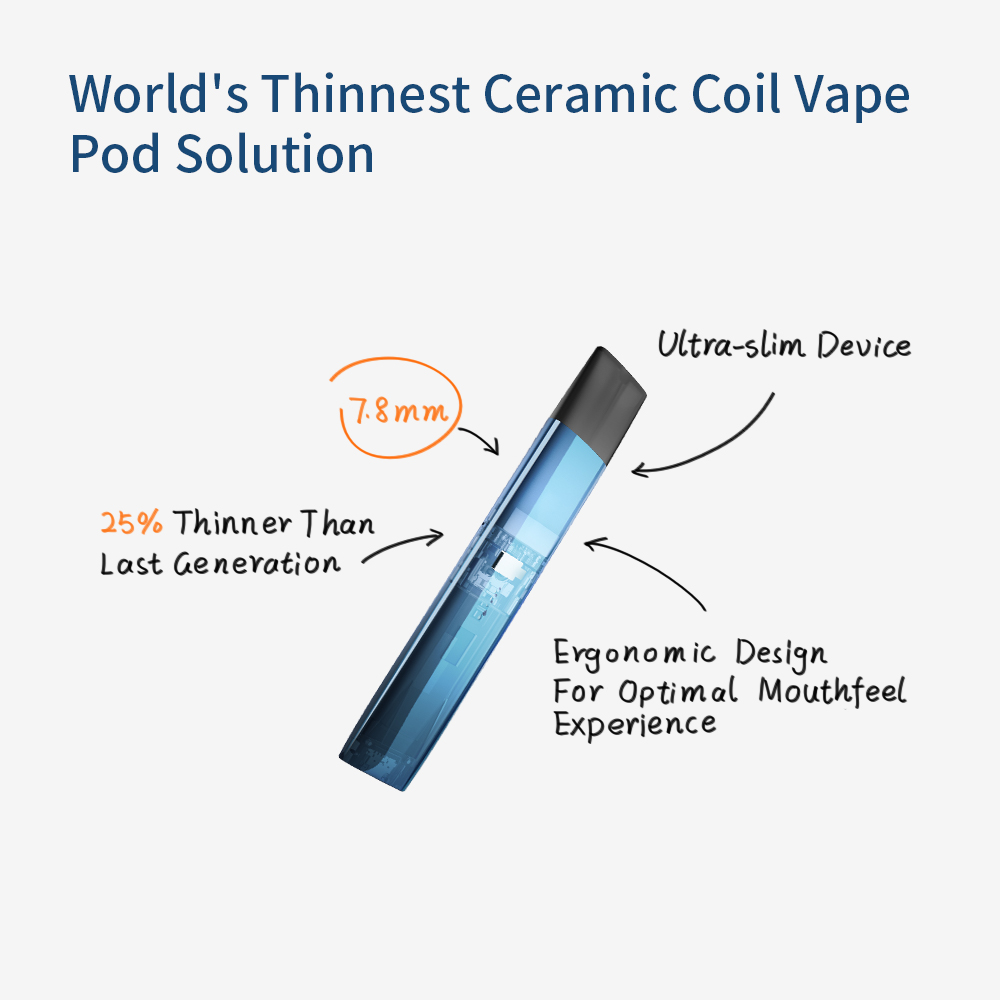 It's slim. It's ultra-slim. FEELM Air is the World's Thinnest Ceramic Coil Vape Pod Solution. #2022FEELMTechLaunch #FEELMAir It's slim. It's ultra-slim. FEELM Air is the World's Thinnest Ceramic Coil Vape Pod Solution. #2022FEELMTechLaunch #FEELMAir