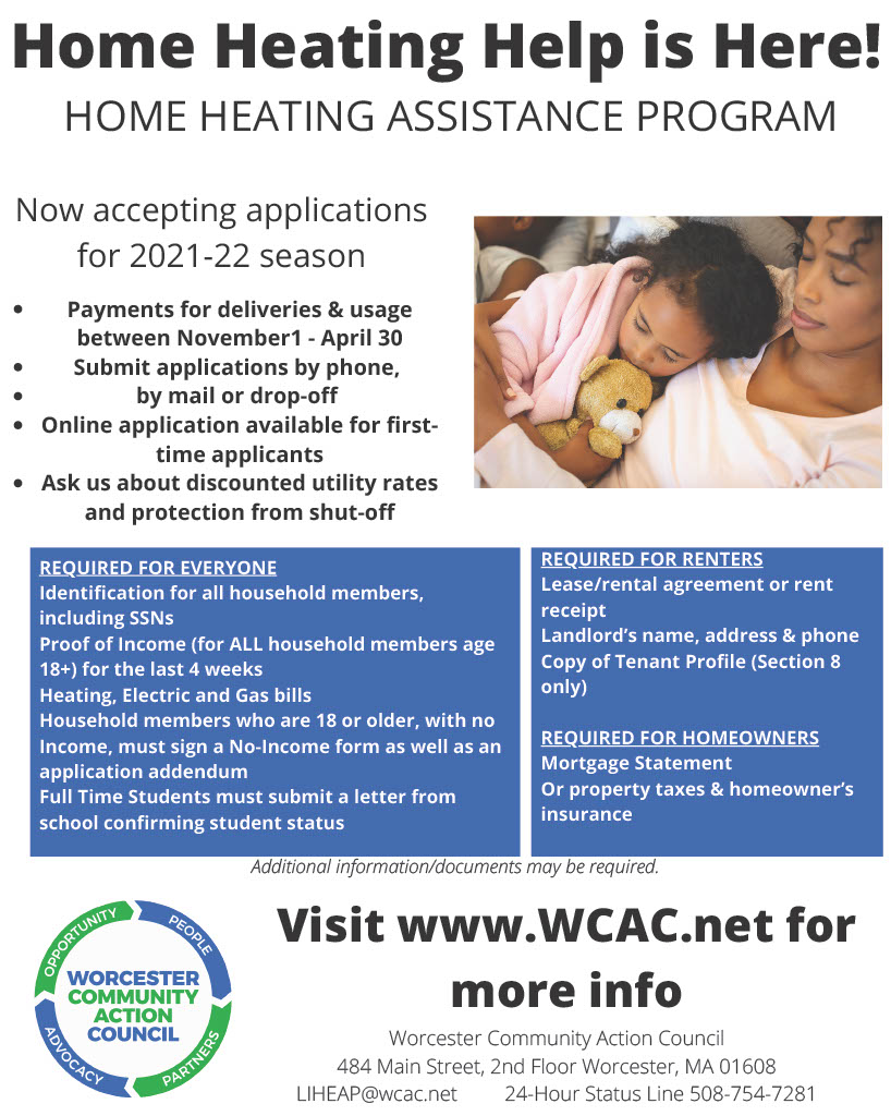 WCACinfo's tweet image. Visit us at WCAC.net/fuel-assistance 
 #HomeHeatingHelpIsHere