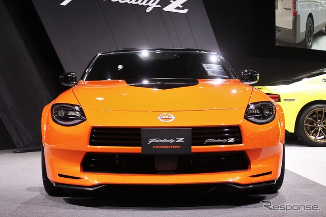 responsejp's tweet photo. Z432Rふう新型：日産 Zカスタマイズドプロト…東京オートサロン2022［デザイナーインタビュー］
https://t.co/Gls7U8EWq3

#新型車 #日産 #フェアレディZ #東京オートサロン https://t.co/hQr2VbmkzE