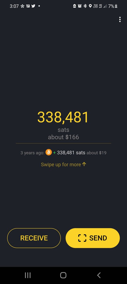 AjazRubz's tweet photo. Wallet try karnay kay liye 19 usdt ka btc buy kia tha and still there  . POWER OF HODL 
@simplykashif @cryptoady 
@Shivfreespirit https://t.co/ukJ3dkpabR