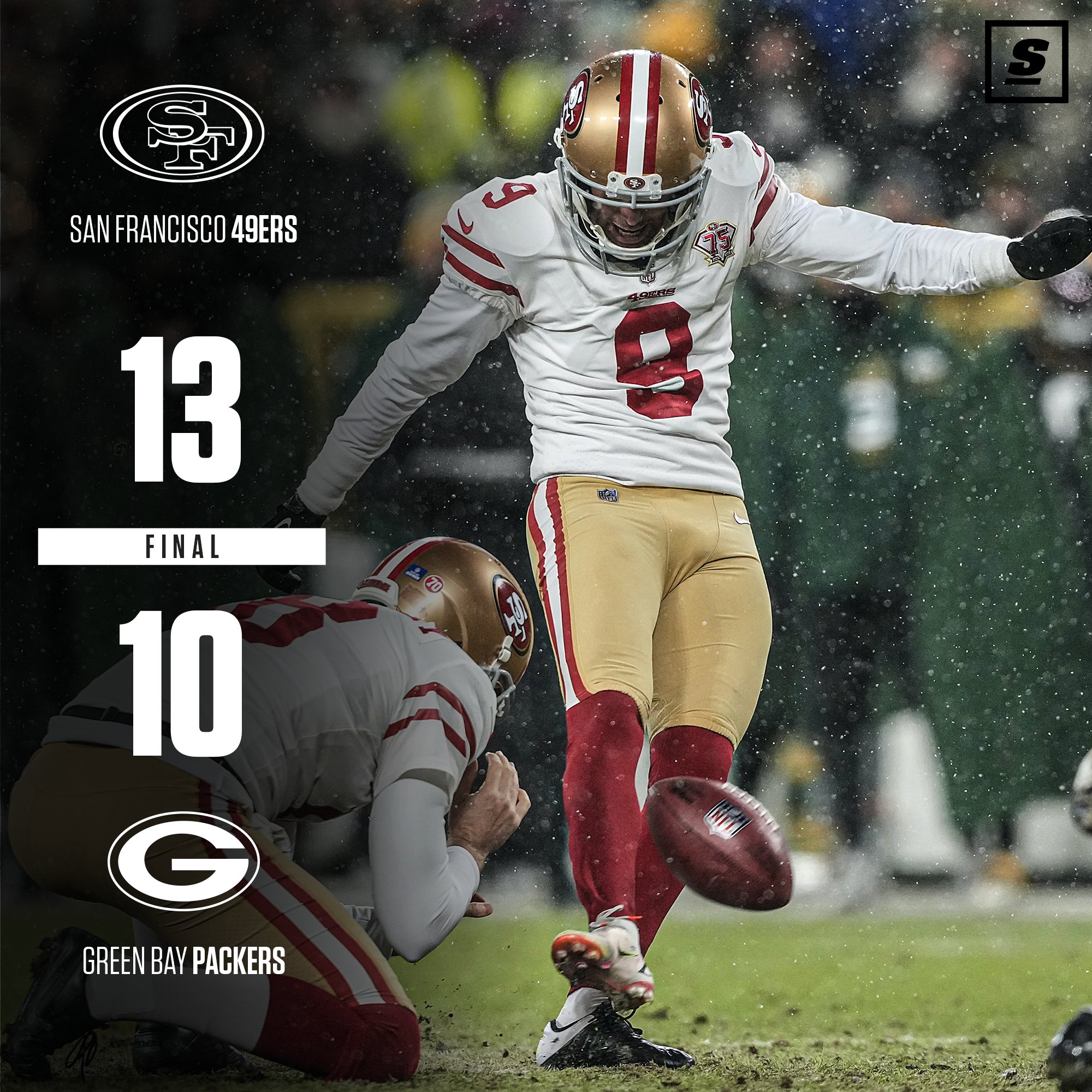 san francisco vs packers