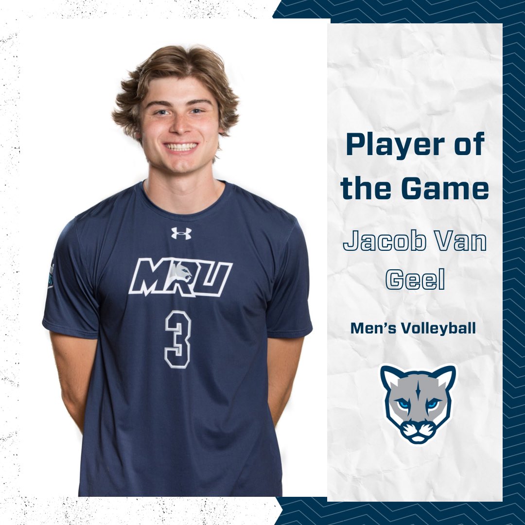 Congratulations to tonight’s MVB player of the game is Jacob Van Geel! 

“It’s a lot less stressful getting out of here in 3 not 4. Yesterday was a little bit close but feels good to get a sweep in .”