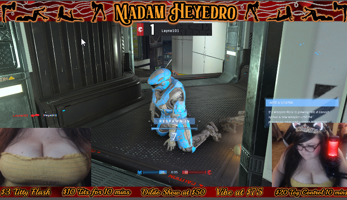 You want to see some titties while watching my game streams? Follow my free onlyfans honey! I'm the #1<a href="/tag/onlyfans"class="tags"><span>#onlyfans</span></a>