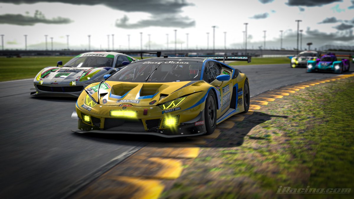 Oopsie's tweet image. THE SIMP PIT takes P3 in the @iRacing daytona 24hr! after a few mishaps &amp;amp; 5+ minutes of damage, we made a comeback for a podium in the final hour! super stoked on my friends effort through the whole night @Checkers0r @ryedawg14 @mirandasrodrigo @TorAndreBorrese great job team🤝😁