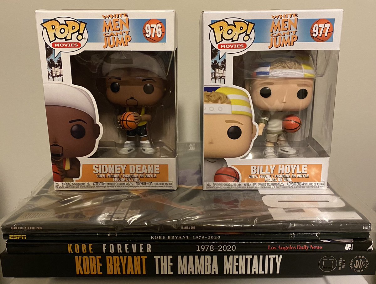Lobber2's tweet photo. I order the best things for my desk when I can’t sleep. I forget about it until it gets delivered. #WhiteMenCantJump #FunkoPop #BillyHo #SidneyDeane https://t.co/MkP9iVhK7F