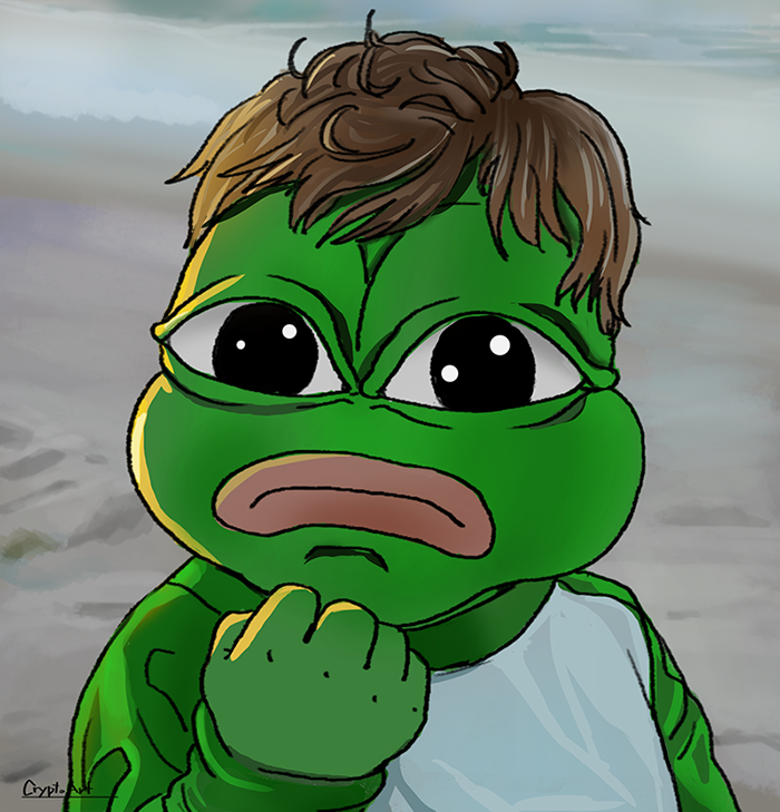 Do you remember this meme? Don't give up. HODL BTC! 
RTP-022
#NFT #pepethefrog #pepe #btc #crypto #pump #dump #collectible