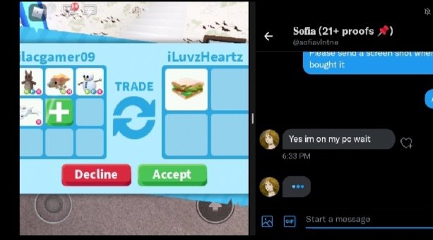 Nolonger_wilbur's tweet photo. SCAMMER ALERT @sofiavlntne is SCAMMER SHE OFFERED ROBUX FOR MY PETS BUT SHE BLOCK ME😭😭
(PLEASE REPOST THIS)
#royalehigh #royalehightrade #royalehightrading #royalehighoffer #royalehighhalo #royalehighhalos #royalehighoffers #royalehighsellinglooking #adoptmeoffers #Adoptmetrade https://t.co/5VQW5ZwEC7