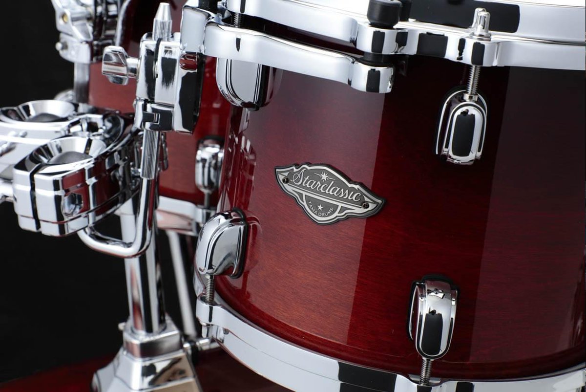 TAMAofficial's tweet photo. Check out this "Dark Cherry Fade" lacquer finish, offered exclusively on the Starclassic Performer series. https://t.co/8ryoVcaYJ2