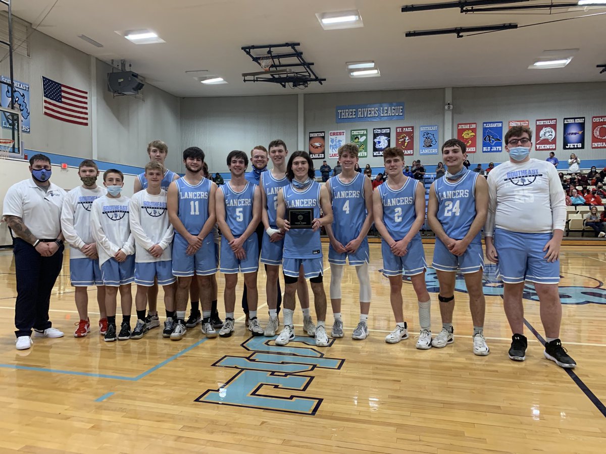 usd247's tweet photo. Congratulations to the Lancers for their 3rd Place finish in the 30th Annual  Lancer Classic with a 59-52 victory over Erie this afternoon.⁦⁩ ⁦@sportsinkansas⁩ https://t.co/S6NRf3JCXE