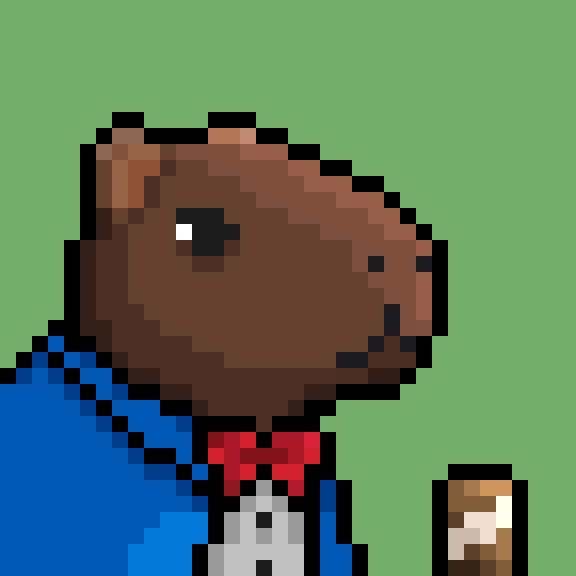 CapybaraCompany's tweet photo. @DropYourNFT Check out this dripped out capybara😉
https://t.co/nP4ZFkPtUd https://t.co/NHQhFU8lwA