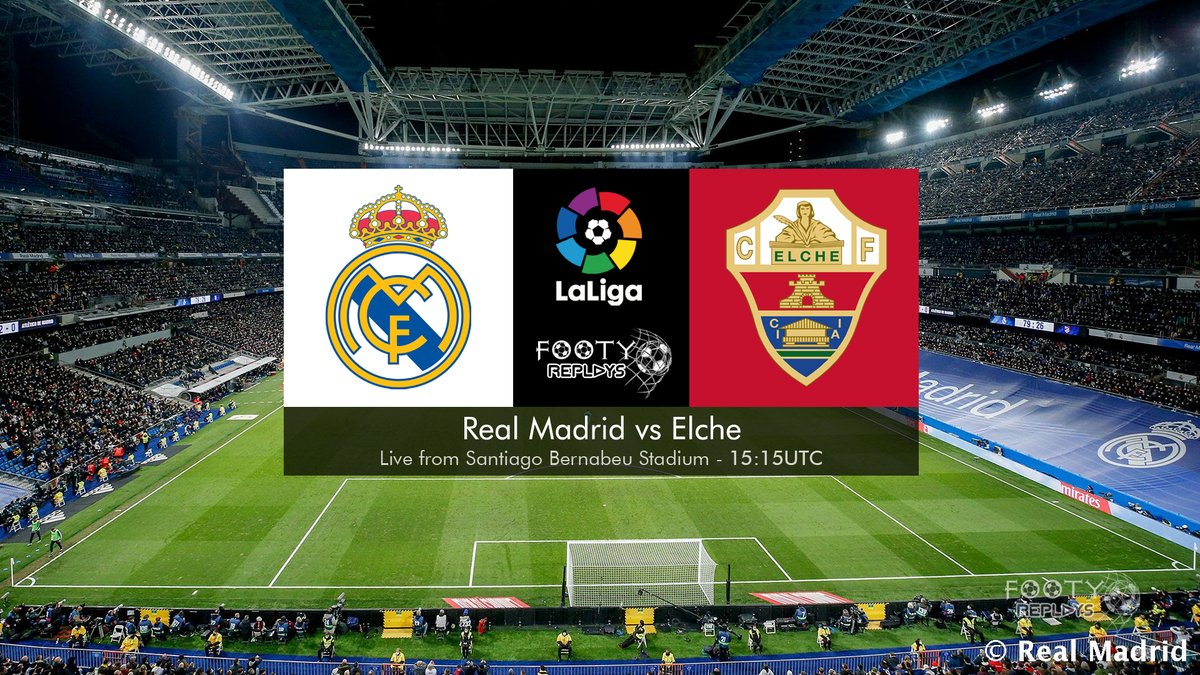 Real Madrid vs Elche 23 January 2022