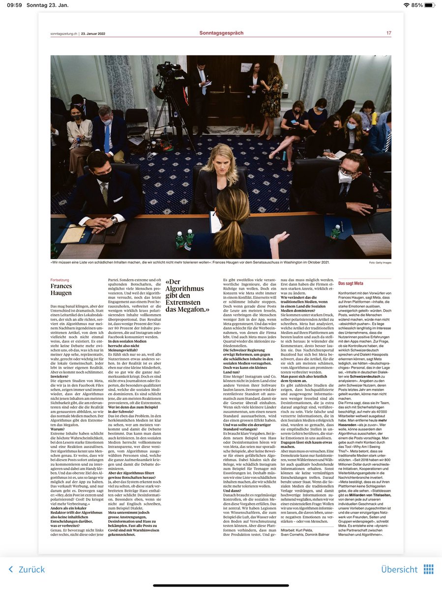 Peter Peyer (@rrpeterpeyer) on Twitter photo Medienkompetenz braucht Medienförderung.
<a href="/sonntagszeitung/">SonntagsZeitung</a>
@medienpaket_ja
<a href="/medienpaketJA/">Bündner Komitee "JA zum Medienpaket"</a> <a href="/JaZurVielfalt/">JA zu Medienvielfalt | Diversité des médias OUI</a>
#JA zur Medienförderung #Medienpaket Medienkompetenz braucht Medienförderung.
<a href="/sonntagszeitung/">SonntagsZeitung</a>
@medienpaket_ja
<a href="/medienpaketJA/">Bündner Komitee "JA zum Medienpaket"</a> <a href="/JaZurVielfalt/">JA zu Medienvielfalt | Diversité des médias OUI</a>
#JA zur Medienförderung #Medienpaket