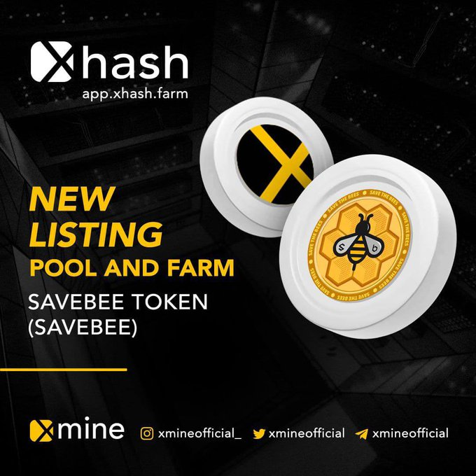 FLS_News_1's tweet image. 🐝 @xmineofficial New Farm and Pool With @savebeecoin

✅Stake $XMINE- #SAVEBEE LP
✅Earn $XSH

⬇️Stake Here:
app.xhash.farm

#FLS