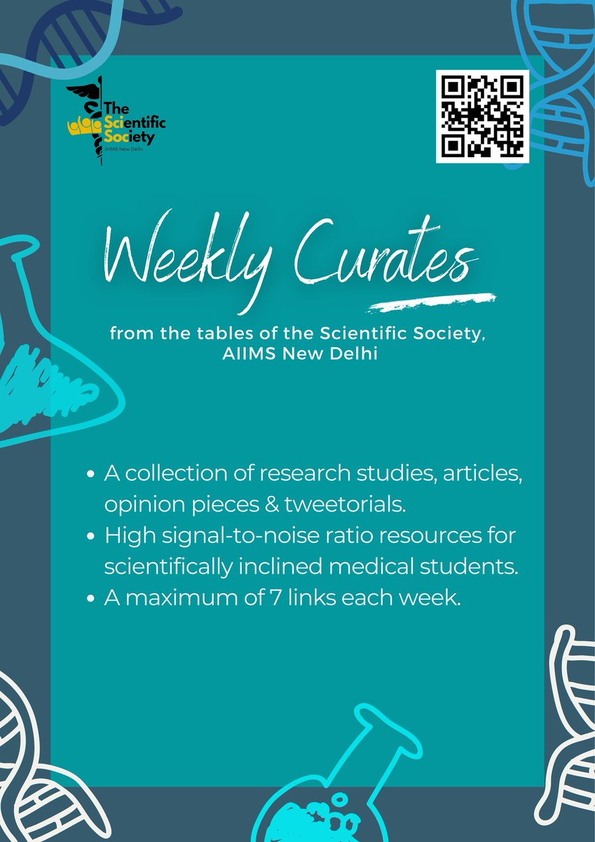Buried under too many articles, not knowing which ones to read ? Worry not as we present to you, *the* *SciSoc Curates*. It is a weekly collection of diverse resources for your inquisitive minds looking for the best trends in scientific literature ,curated by our team of experts.