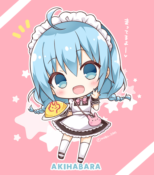 ✨ぴこぴこぐらむ画集発売記念サイン会✨
1/29の第一回秋葉原でのサイン会のおみやげをつくりました!秋葉原なので「メイドのうさだちゃんアクスタキーホルダー」です🙌サイン会に来てくださった方へプレゼントなのでぜひ貰ってください😆

※実物はキャラとAKIHABARAの文字のみです🙌 