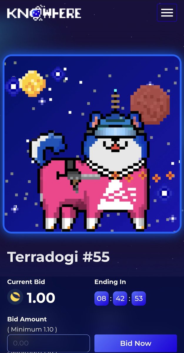 Terradogi nft's on terra🌖🐕 tweet media