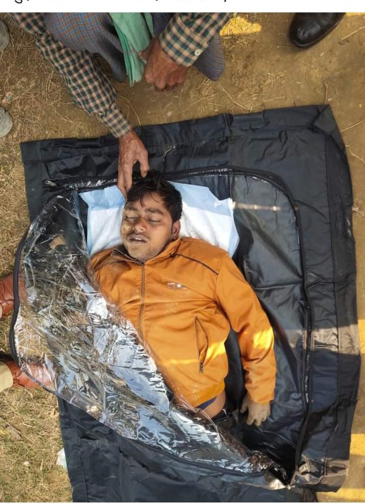 joinGybbudaun's tweet photo. महोदय थाना फैजगंज बेहटा के गांव खेड़ा दास में मनवीर दिवाकर डॉक्टर की दुकान करते थे  20 जनवरी को अज्ञात व्यक्ति दुकान से ले गया और हत्या कर दी ग्रामीणों ने खेड़ा दास के जंगल में शव देखा उचित कार्रवाई करें 
@budaunpolice @dgpup @JoinAmardeep #gadge_youth_bigred
@ABPNews @news24tvch https://t.co/n2x2ZK6t3s