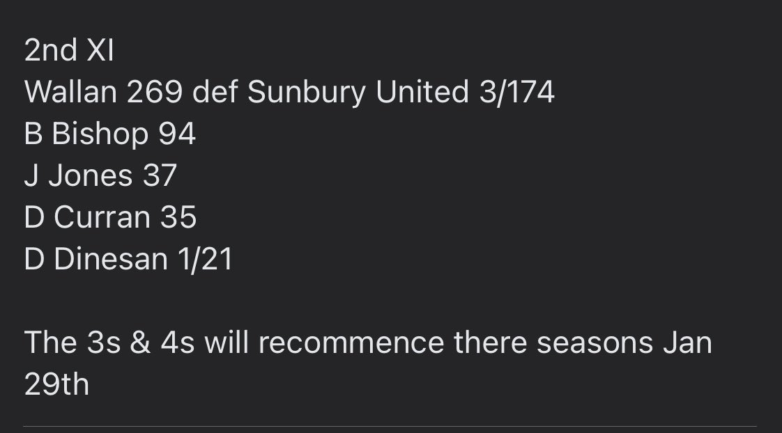 Wallan DCC tweet media