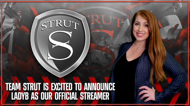 STRUTesports's tweet image. STRUT esports signed LadyB as an exclusive streamer for Team STRUT.
We are excited for 2022 season!
#LETSDOTHIS  #STRUT