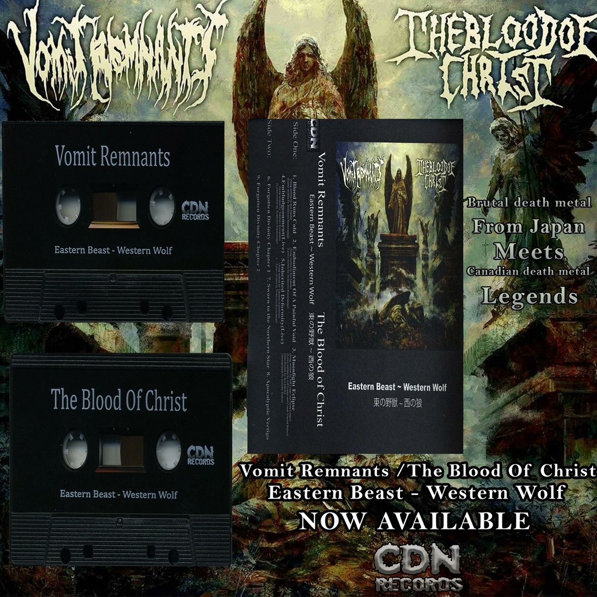 VOMIT REMNANTS通販ショップです。
新入荷、特注デッドストック品を更新しました。
さらにほぼ全ての商品を最大40%オフの大幅セール中！
お見逃しなく！
vrstore.thebase.in