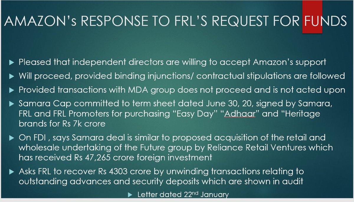 SangitaMehtaET's tweet image. #Amazon vs #FutureRetail
