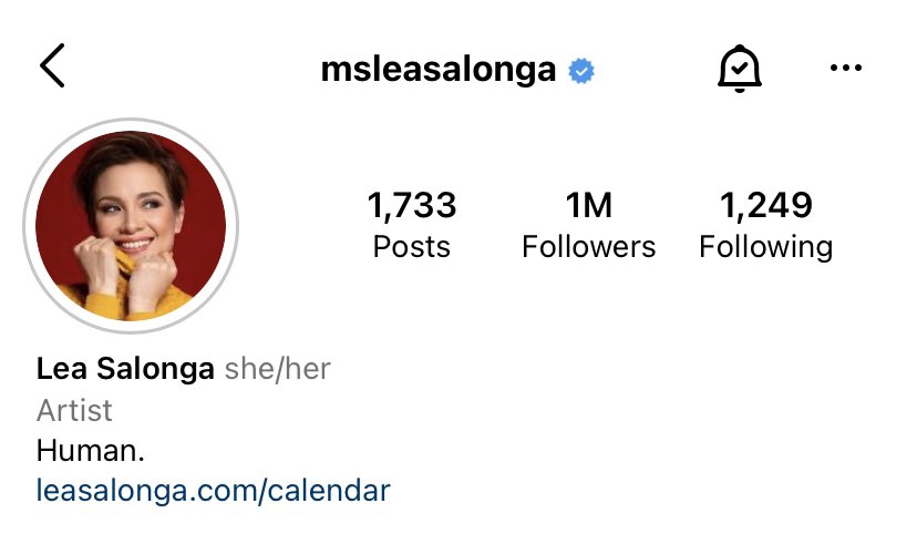 salonga_updates's tweet photo. Happy 1Million followers on Instagram, @MsLeaSalonga! 💗🎉 https://t.co/nnNTYMZJTy