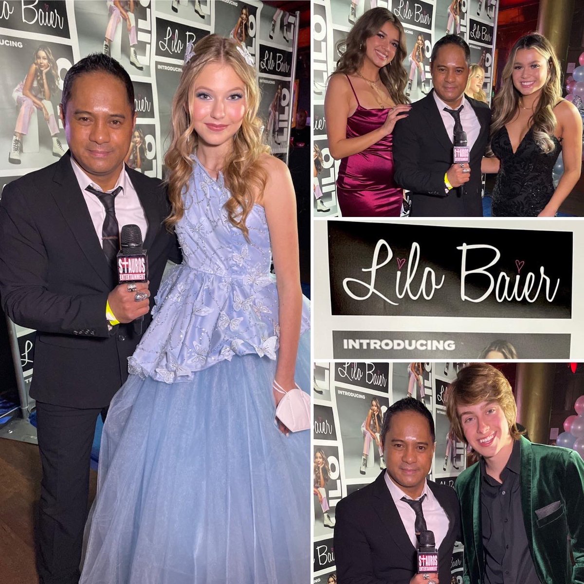 TyroneTann's tweet photo. This #StepbackSaturday Moment goes back2 #OneWeekAgo2Nite, as we had a #BlessedFun Time at the @GlobeTheatre_LA, covering (Pop Singer) @BaierLilo #BlackTieWinterBall, in Honor of her New Premiere of her NEW EP; #IntroducingLILO, NowOut! #CheckItOut! https://t.co/wS9jwe5uq1 https://t.co/N0plipunwc