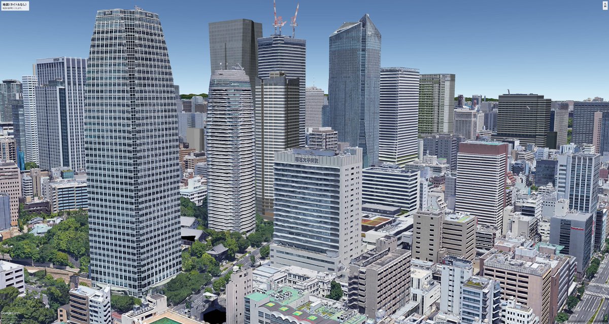 Working4520's tweet photo. 地上43階、高さ約160mのタワーマンション「(仮称)愛宕地区第一種市街地再開発事業」の3Dモデルを作成しました！

新年初投稿です。
にしてもこの界隈は高層ビルが本当に多くなってきましたね、密度がすごい。 https://t.co/1nqu0XhLGs