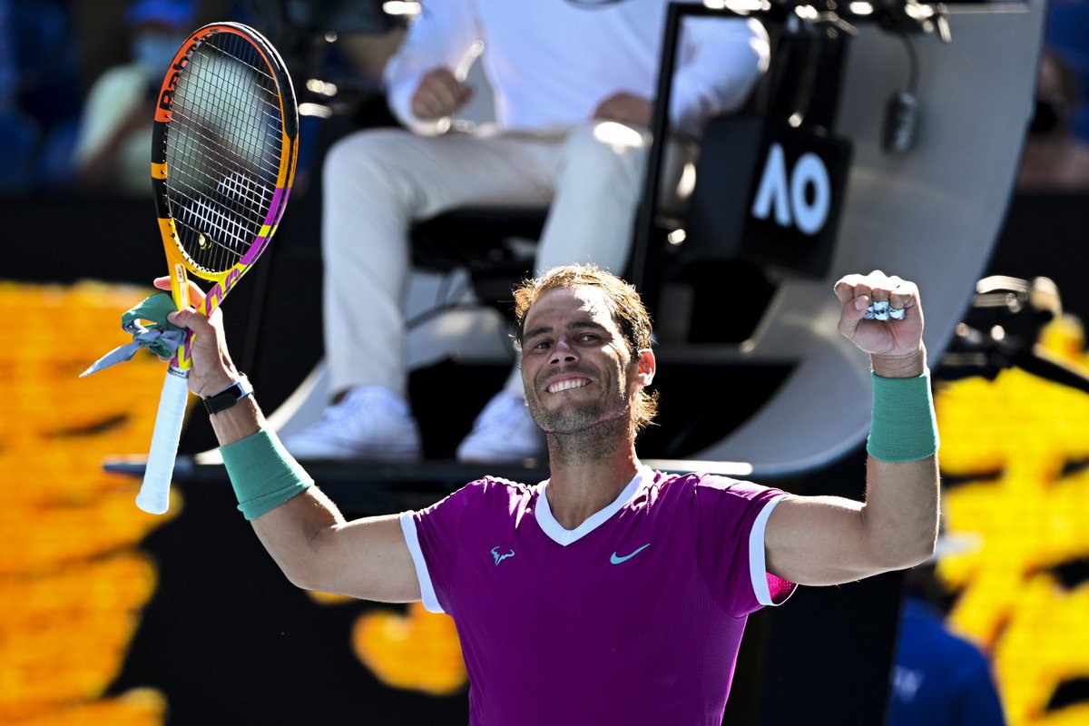 Günaydın! ☀️ Gününüz #AusOpen’da çeyrek finale kalmış #Nadal gibi geçsin.💚