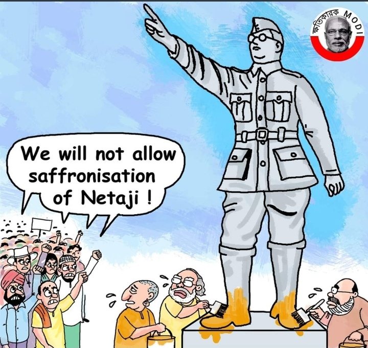 He had slapped Syama Prasad Mukherjee for trying to break the country. 
But #Boomer_BJP won't tell you these. 

#NetajiSubhashChandraBose
Retweet if u support the cause👇