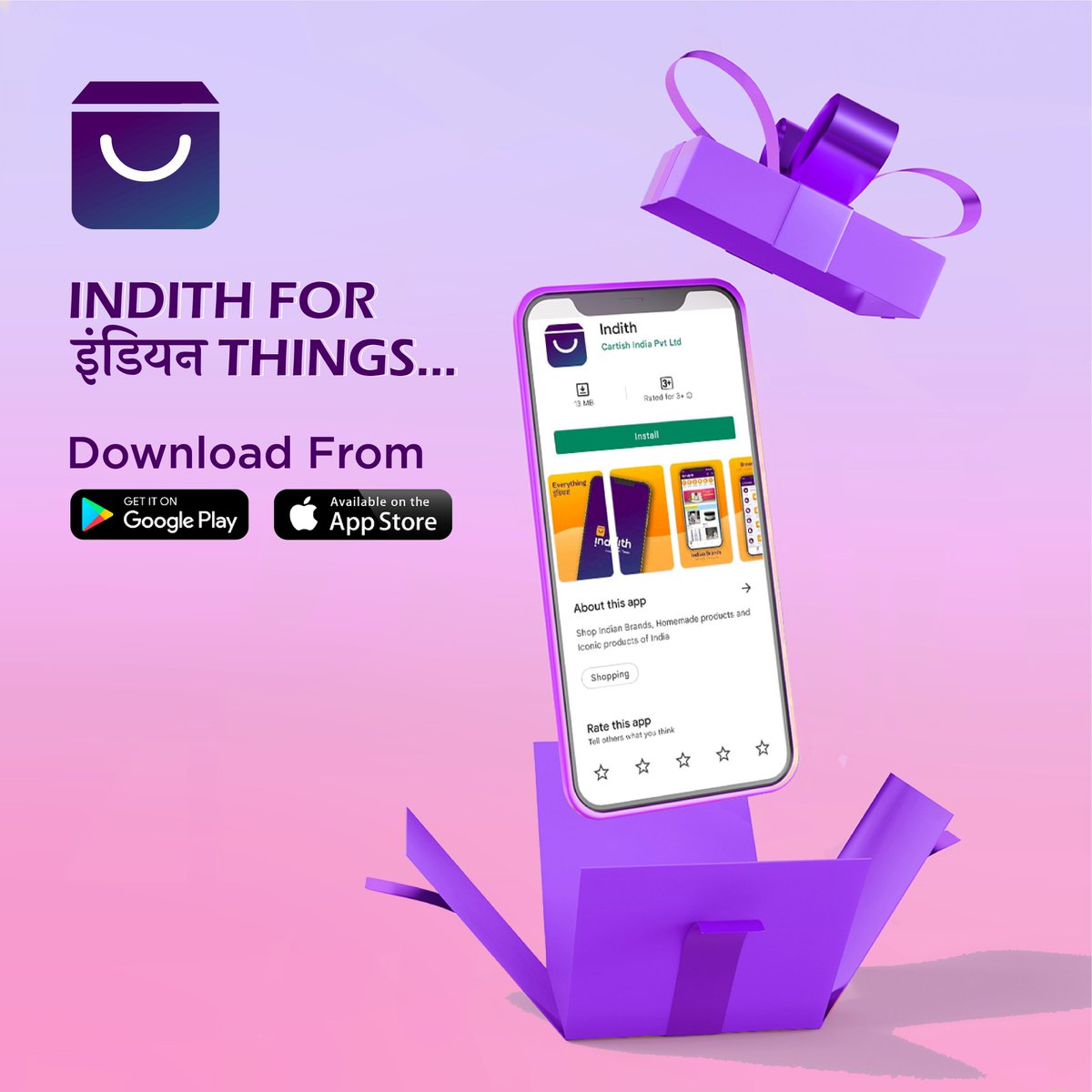 indith_official's tweet photo. Indith For Indian Things
Download &amp; Shop all Indian products! 
.https://t.co/psuGbPs0cJ https://t.co/S6utI2O2iz