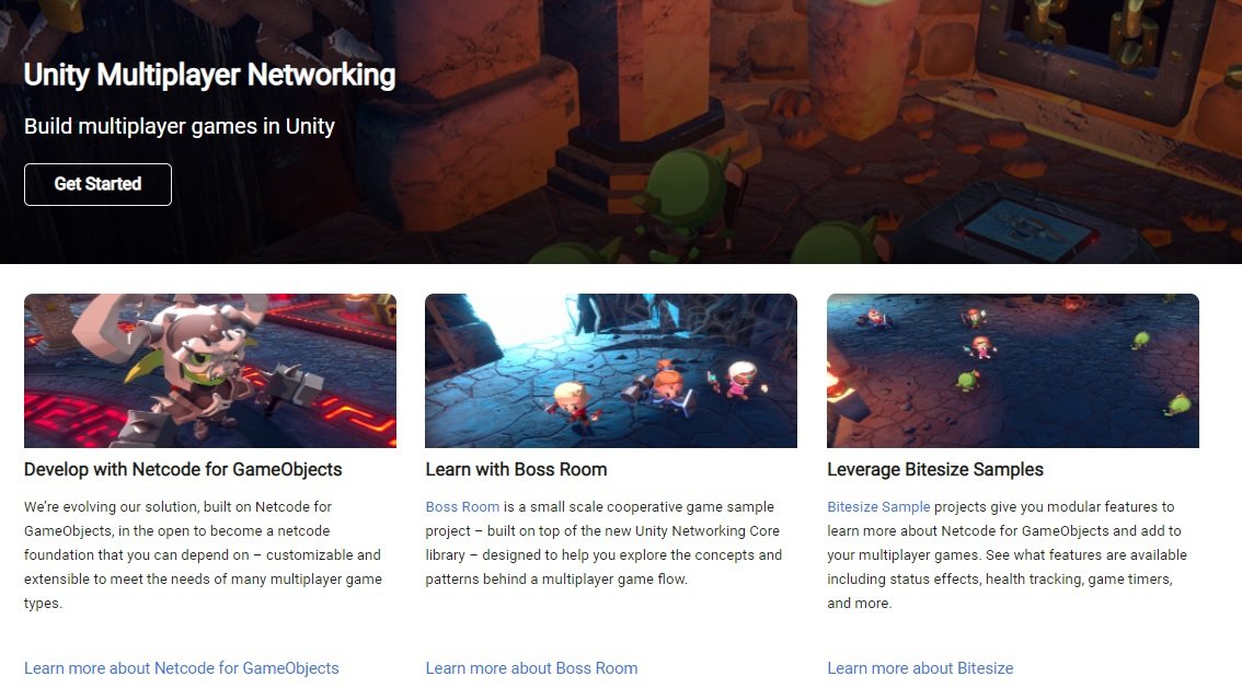 izag82161's tweet image. #Unity でネットワーク＆マルチプレイを実現するには、今のところ #MLAPI を使い、サーバーは #AWS の #GameLift やUnityが買収した #Multiplayer でホスティングするのがいいらしい? (課金💦) --- まだまだわからないことだらけなのでUnity公式マニュアルを狩猟中 🐧