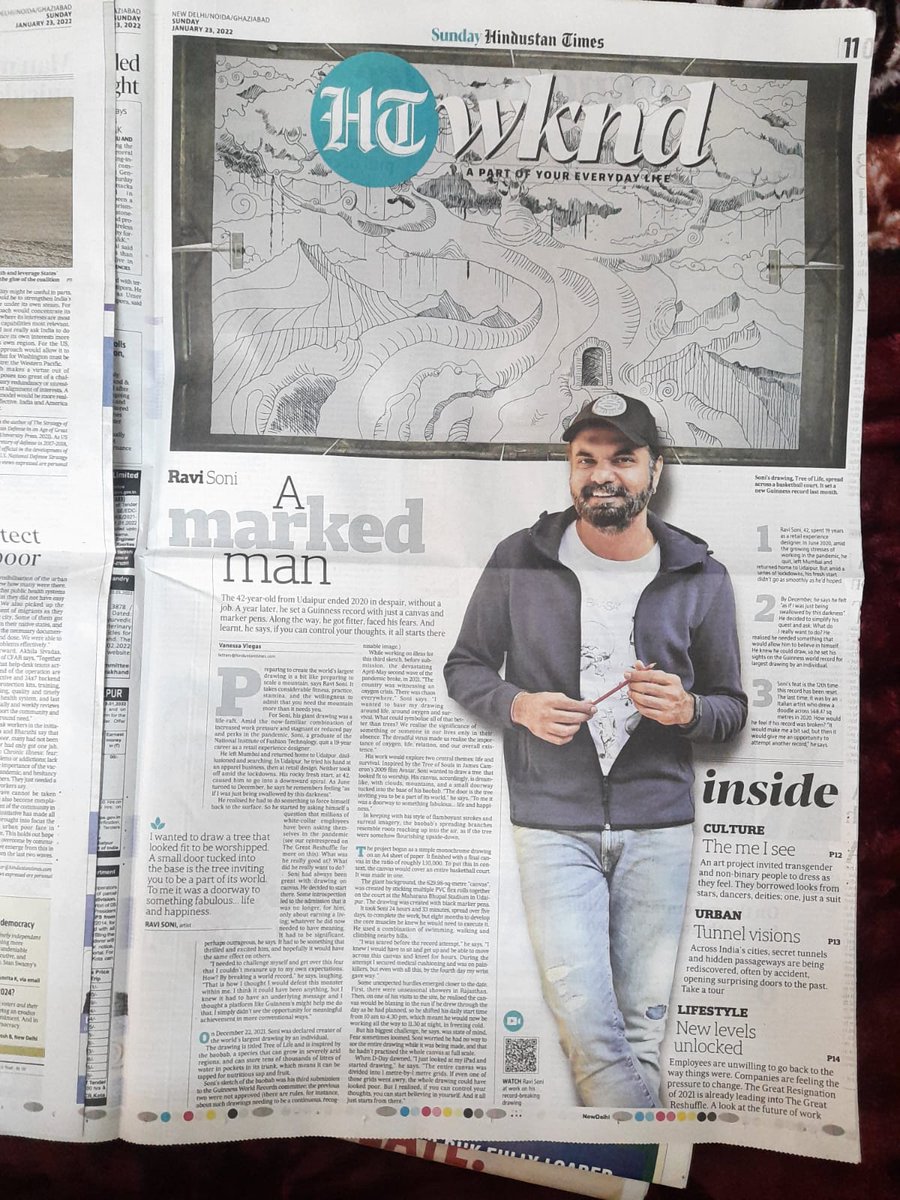 ravysony's tweet photo. No words can explain my feelings. Truly ecstatic! Thank you @HindustanTimes for showering so much love. @vaguevanes You are awesome. I was literally in tears dude! This will stay embedded in my heart for a lifetime! https://t.co/aQa6PA40ji