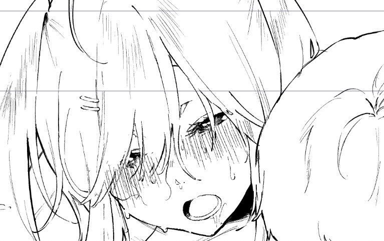 可愛く描けたコマ 