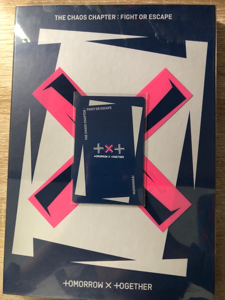 m_gyux's tweet photo. WTS &amp; WTT ( malaysia only 🇲🇾 ! )

• Hueningkai | Chaos Chapter : Fight or escape

📌 WTT
Have : Hueningkai fight ver
Want : Beomgyu fight ver

📌 WTS
📌 Hueningkai fight ver
📌 RM30
📌 Condition : 10/10 ( refer to the video I give ! )
📌 Accept online banking only !
#pasarTXT https://t.co/dQd3zcb2VI