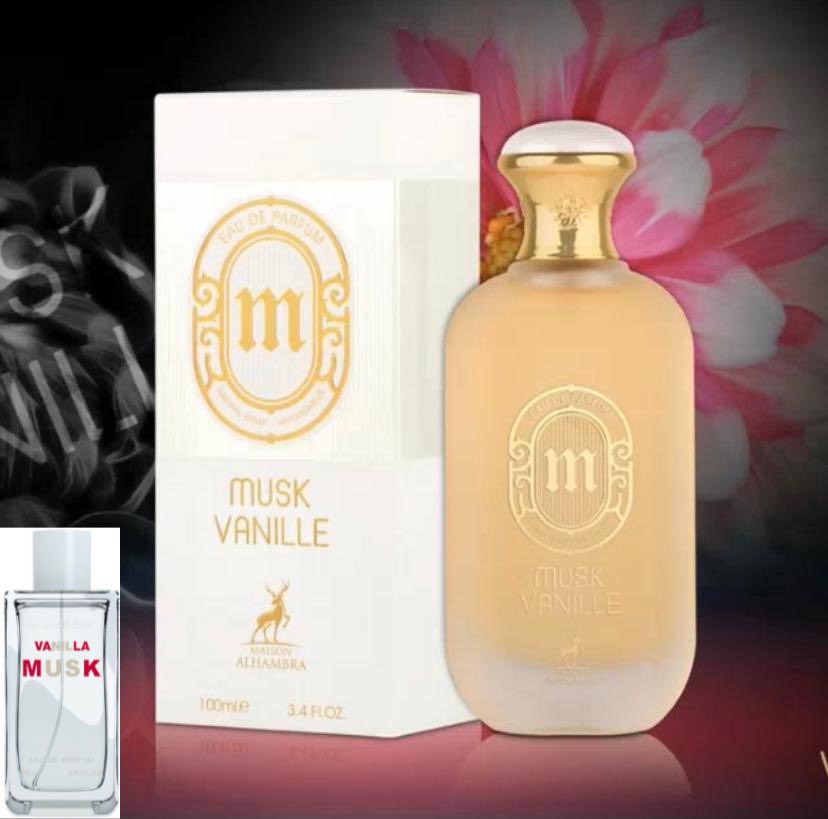 AlhambraLattafa's tweet photo. عطر مسك فانيليا من براند #alhambra من باقة #Lattafa للمرأة الجريئة ،الغامضة،القوية عطرٌ يصرخ بمكوناته القوية والمتناغمة يلفت الأنظار من أول رشة ، فهو يجمع بين إحساسين مختلفين. القوة المفرطة ،والأنوثة الطاغية . مزيج من الفانيلا ،والورد الأحمر ، والمسك #musk_vanille #vanilla_musk https://t.co/zru8Iq1ZII
