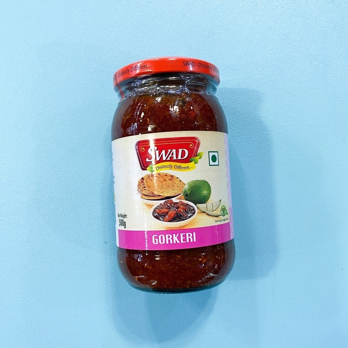 Swad’s Gorkeri pickle is a perfect blend of chopped green mangoes with jaggery. A healthy and mouth-watering team that enhances ancient Gujarati flavours!