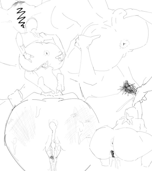 心が疲れていると尻の模写しかできない 