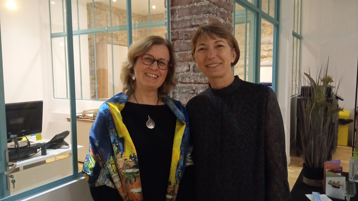 orthophonistes's tweet photo. La FNO aeu le grand plaisir d'accueillir hier soir dans ses locaux Mme Samia Chaabane, présidente de la Chambre Syndicale Nationale des Orthophonistes du secteur libéral en Tunisie @AnneDehetre https://t.co/1YAkvIzTaO